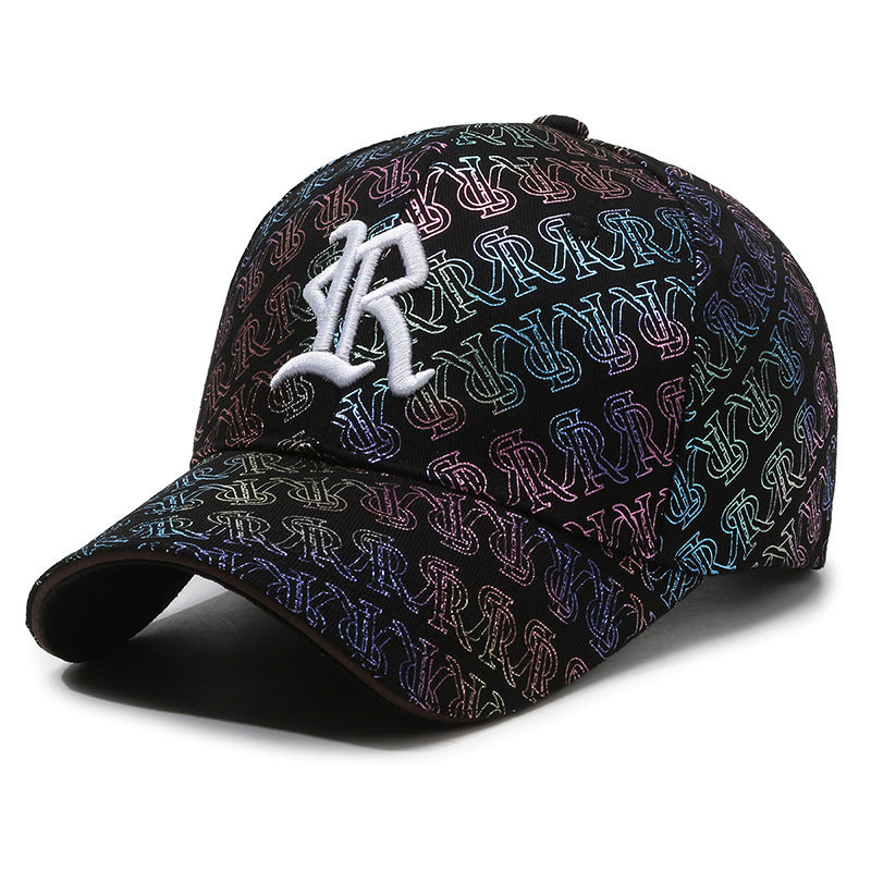 Four Seasons Embroidered Baseball Cap – Adjustable Cotton Hat for Men & Women | Breathable Sun, Wind, and Warm Protection