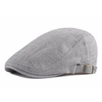 Men’s British Retro Breathable Hat – Simple Cotton Sunshade Cap | Adjustable, Lightweight, Stylish Outdoor Summer Hat