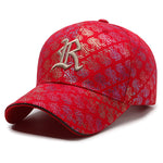 Four Seasons Embroidered Baseball Cap – Adjustable Cotton Hat for Men & Women | Breathable Sun, Wind, and Warm Protection