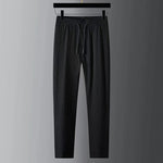 Men’s Casual Light Summer Suit – Striped Seersucker Shirt & Cropped Pants | Stand Collar Cotton Summer Outfit