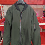 Men’s Casual Baseball Jacket – Youth Trend Stand Collar Zip-Up Coat for Street & Daily Wear