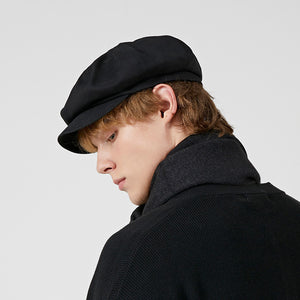 All-Matching Newsboy Painter Cap – British Retro Cotton Octagonal Hat for Men & Women | Warm, Windproof, Sun Protection