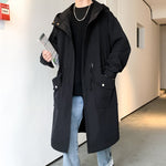 Loose Autumn and Winter Coat | Japanese & Korean Style Hong Kong Overcoat | Stylish Polyester Blend for Daily Wear