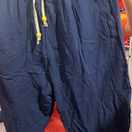 Men’s Chinese Style Cotton Harem Pants – Loose-Fit Casual Baggy Trousers, Drawstring Waist, Summer Streetwear, Sizes M-5XL