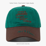 Big Head Circumference Baseball Cap – Fashion Patchwork Cotton Hat for Men | Adjustable Dome Sun Cap