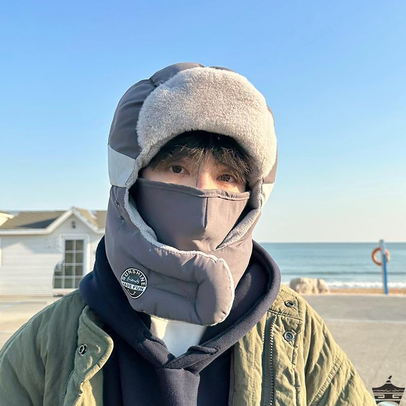 Men’s Fashion Ushanka Hat – Thickened Outdoor Winter Hat | Warm, Windproof, Unisex Riding Cap