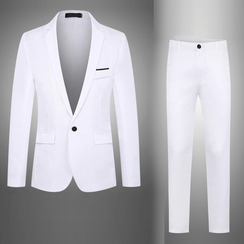 Men’s Wedding Tuxedo Suit – Classic Formal Blazer and Pants Set for Business, Party & Special Events