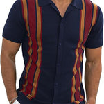 Men’s High-Grade Short-Sleeve Shirt – Summer Casual Cardigan Style Lightweight Top
