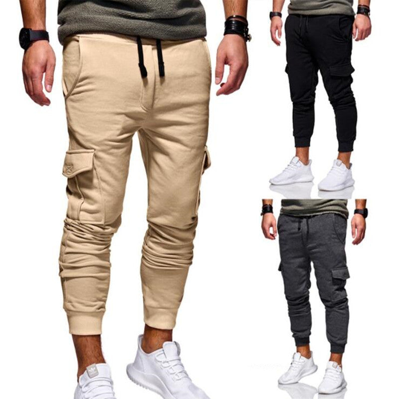 Men Sport Jogger Pants – Stretch Sweatpants with Lycra Fabric for Gym, Running & Daily Comfort