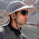 Men’s Summer Sun Protection Hat – Outdoor Polyester Dome Hat | Breathable, Lightweight, Free Size