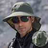 Men’s Summer Sun Protection Hat – Outdoor Polyester Dome Hat | Breathable, Lightweight, Free Size