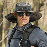 Men’s Outdoor Sun Hat – Adjustable Nylon Hiking, Climbing & Fishing Hat | Breathable, Waterproof, Windproof, Summer Sun Protection
