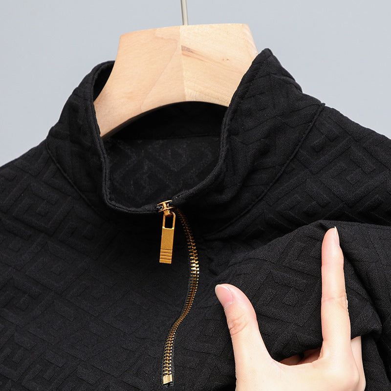 Autumn Men’s Zipper Sweater – Lightweight Ultra-Thin Casual Street Style Jacket