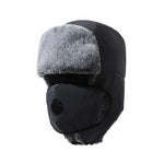Men’s Ushanka Hat – Windproof Earflap Winter Hat | Warm, Protective, Outdoor Polyester Cap