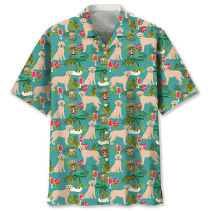 Trendy Cool Vintage Printed Shirt for Men – Slim Fit Short Sleeve Summer Fashion