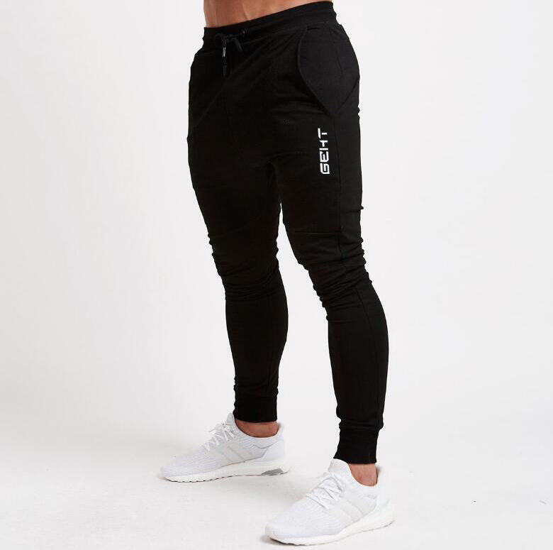 Men’s Casual Gym Pants – Cotton Running and Sports Trousers, Comfortable Summer and Spring Activewear, Sizes M-XXL