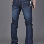Men’s Denim Straight-Leg Pants – Trendy Long Cotton Jeans for Casual and Everyday Wear