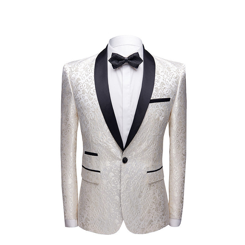 Men’s Wedding Suit Set – Elegant 2-Piece Dress Suit for Formal Events, Banquets & Parties