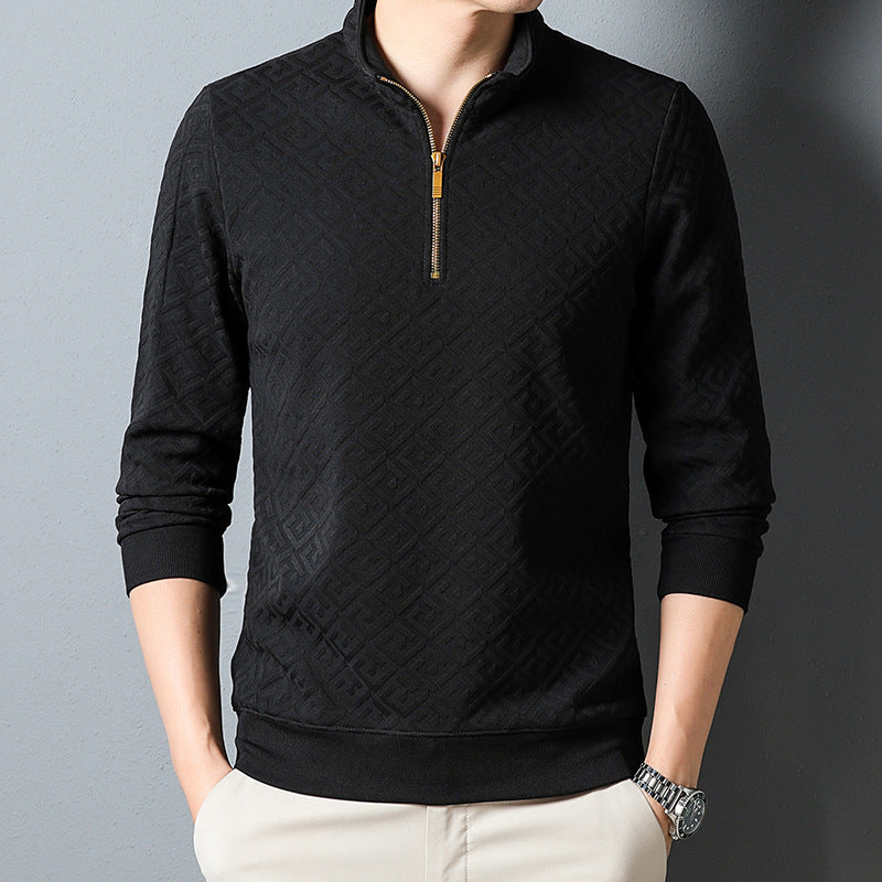 Autumn Men’s Zipper Sweater – Lightweight Ultra-Thin Casual Street Style Jacket