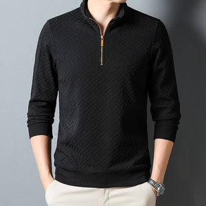 Autumn Men’s Zipper Sweater – Lightweight Ultra-Thin Casual Street Style Jacket
