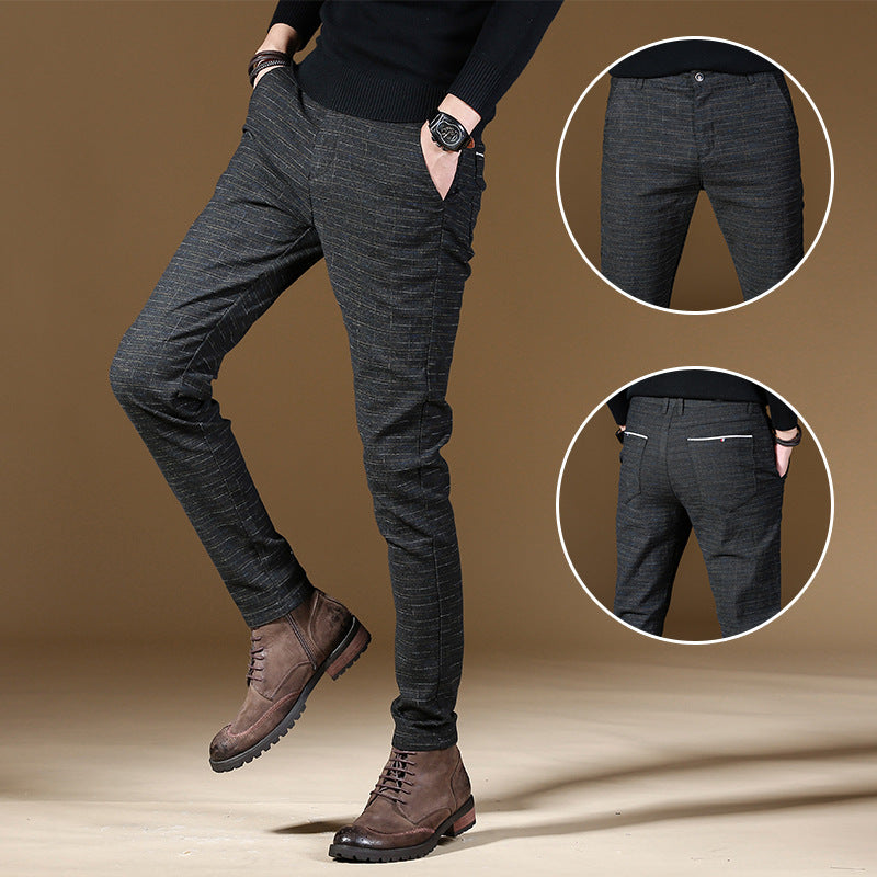 Fashion High-Quality Men’s Pants – Stylish Spring and Autumn Trousers for Casual and Daily Wear