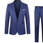 Men’s Wedding Tuxedo Suit – Classic Formal Blazer and Pants Set for Business, Party & Special Events