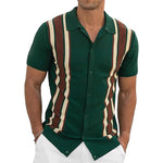 Men’s High-Grade Short-Sleeve Shirt – Summer Casual Cardigan Style Lightweight Top