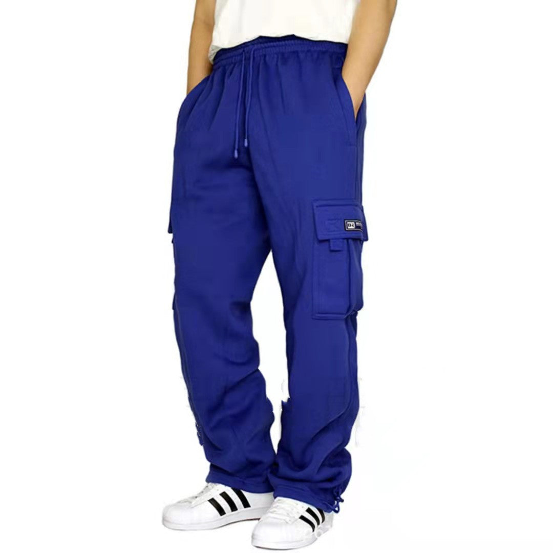 Men’s Elastic Waist Jogger Pants – Stretch Sweatpants with Drawstring for Sports, Running, and Casual Wear