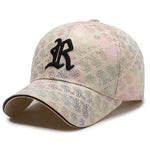 Four Seasons Embroidered Baseball Cap – Adjustable Cotton Hat for Men & Women | Breathable Sun, Wind, and Warm Protection