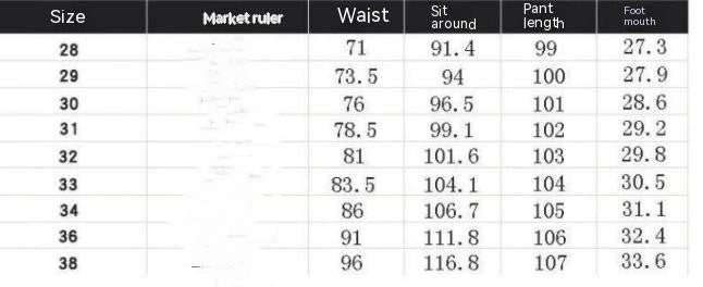 Denim Stretch Casual Men's Cropped Trousers Thin Lightweight Polyester Mid Waist Elastic Pants