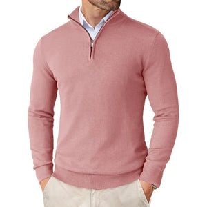 Autumn Men’s Zipper Sweater – Ultra-Thin Lightweight Jacket for Casual Street Style
