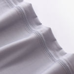 Men’s Ultra-Thin Long Sleeve Pajamas – Cropped Trousers Set for Spring and Summer, Lightweight and Comfortable