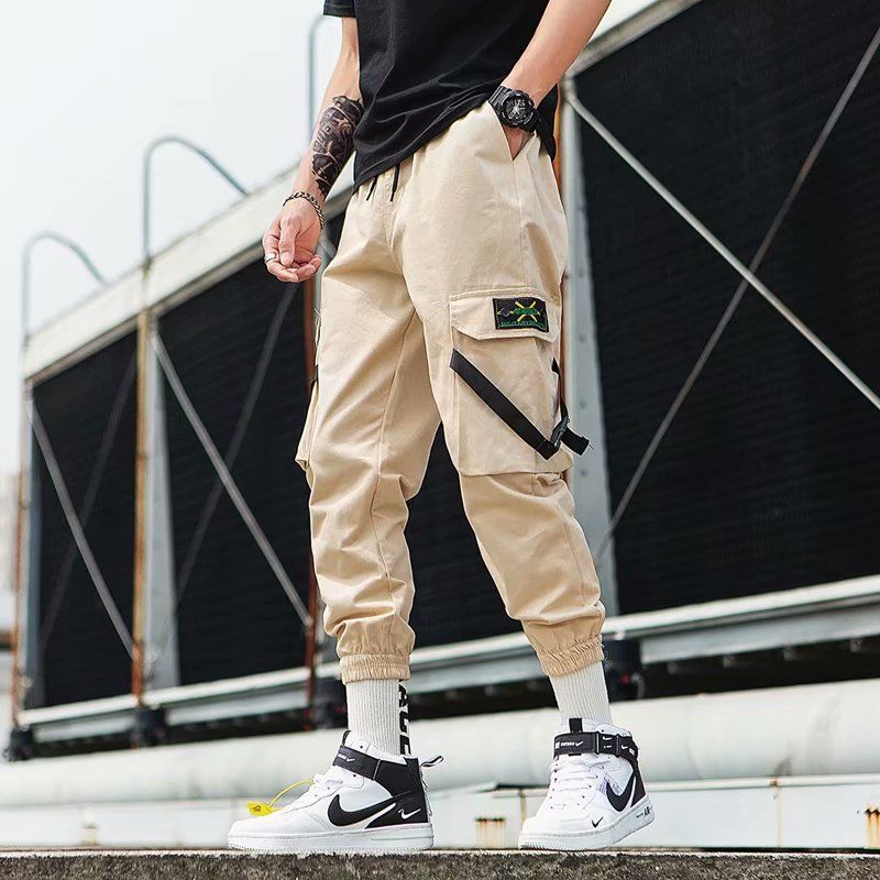 Men’s Hip Hop Jogger Pants – Stylish Streetwear, Comfortable Loose-Fit Sweatpants, Multiple Colors and Sizes