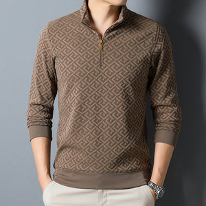 Autumn Men’s Zipper Sweater – Lightweight Ultra-Thin Casual Street Style Jacket