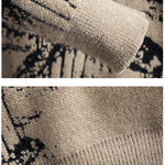 Men’s Autumn & Winter Round Neck Pullover – Thick Long Sleeve Slim Fit Korean Style Sweater