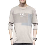 Men’s Long Sleeve Loose T-Shirt – Autumn Harajuku Style Letter Print Top for Casual Wear