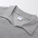 Men’s American Casual Simple Lapel Short Sleeve Shirt – Loose Fit Cotton Pullover for Summer Style