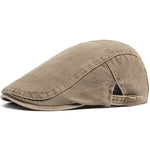 Retro Washed Denim Cowboy Beret – Fashion Casual Baseball Cap | Adjustable Cotton, Sun Protection, Summer Spring Autumn Hat