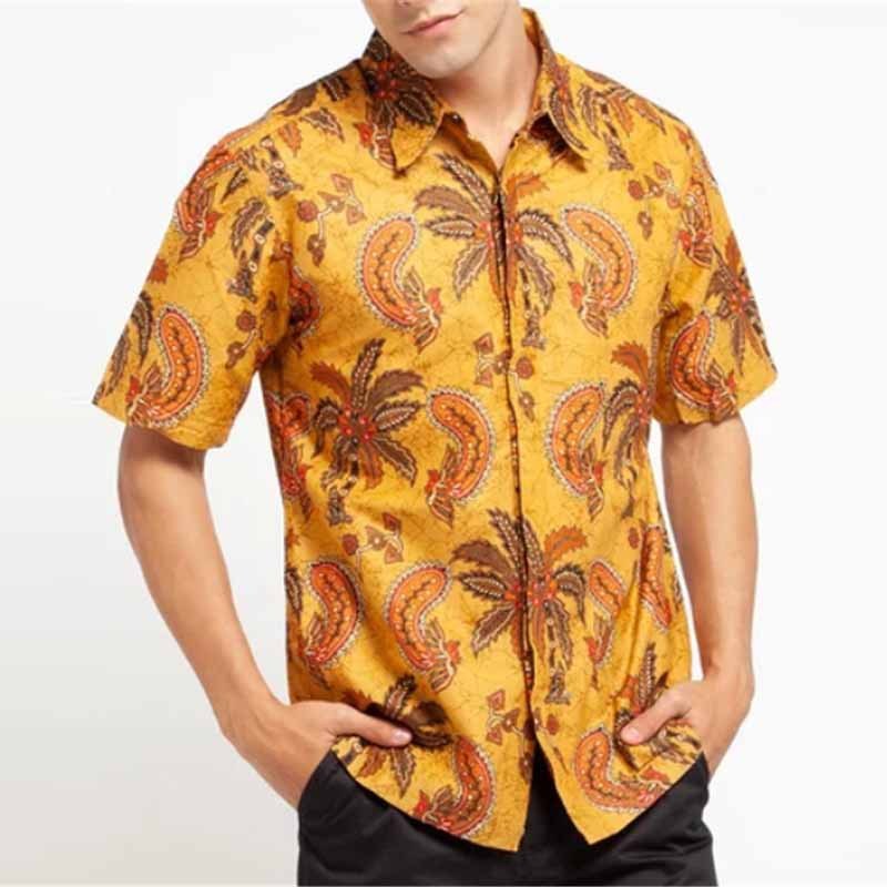 3D Personalized Printing T-Shirt for Men – Summer Loose Lapel Shirt Casual Streetwear Clothing
