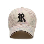 Four Seasons Embroidered Baseball Cap – Adjustable Cotton Hat for Men & Women | Breathable Sun, Wind, and Warm Protection