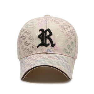 Four Seasons Embroidered Baseball Cap – Adjustable Cotton Hat for Men & Women | Breathable Sun, Wind, and Warm Protection
