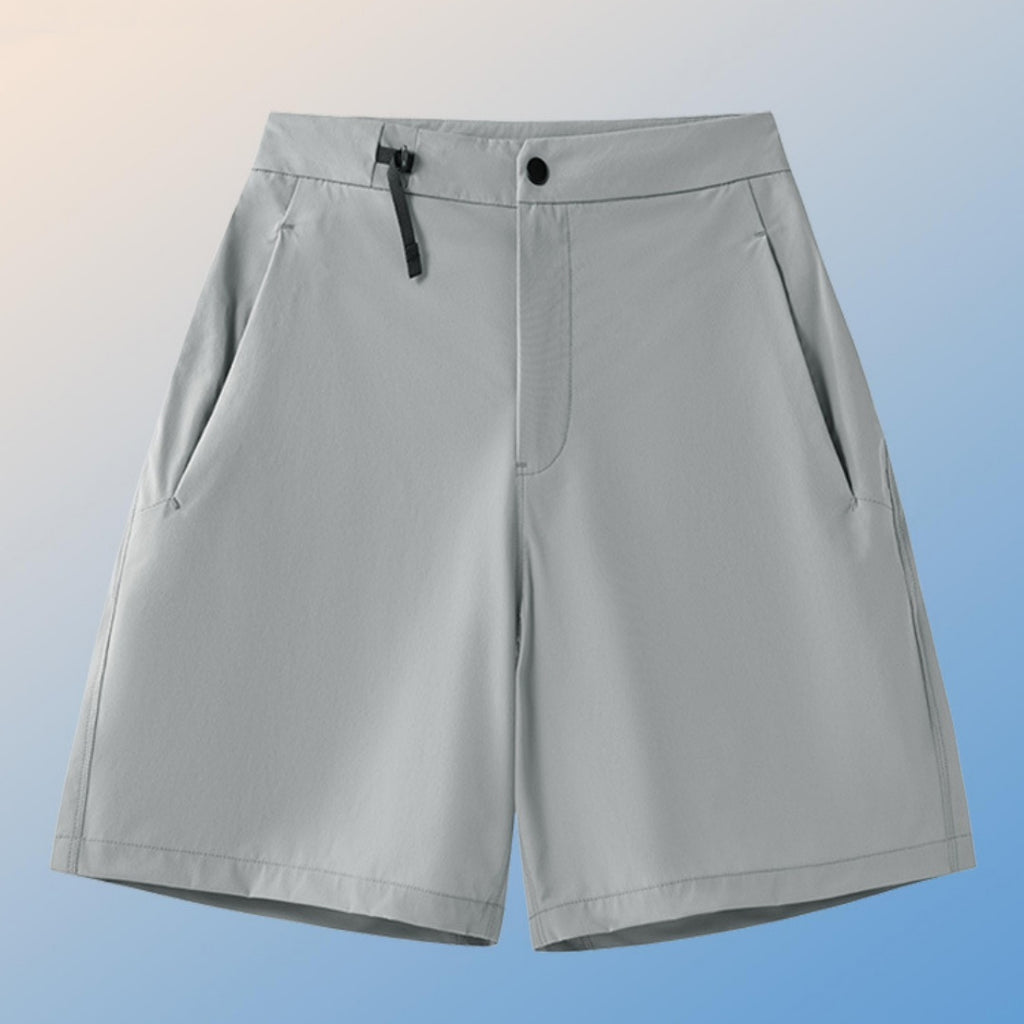 Men's Sports Quick-Drying 3D Cut Elastic Shorts – Versatile Outdoor Running & Camping Shorts