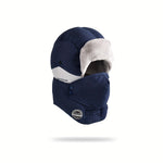 Men’s Fashion Ushanka Hat – Thickened Outdoor Winter Hat | Warm, Windproof, Unisex Riding Cap