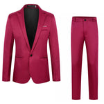 Men’s Wedding Tuxedo Suit – Classic Formal Blazer and Pants Set for Business, Party & Special Events