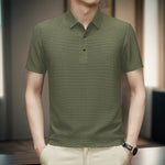Men’s Asymmetric Nylon T-shirt | Lightweight Casual Summer Top in Multiple Colors
