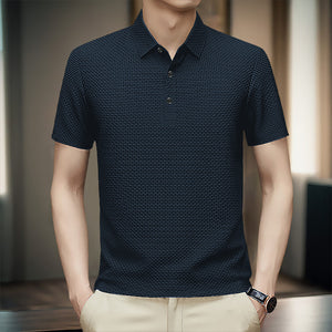 Men’s Asymmetric Nylon T-shirt | Lightweight Casual Summer Top in Multiple Colors