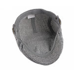Men’s British Retro Breathable Hat – Simple Cotton Sunshade Cap | Adjustable, Lightweight, Stylish Outdoor Summer Hat