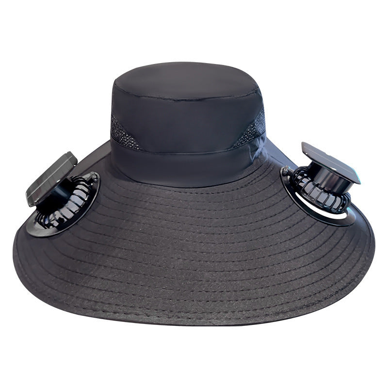 Men’s Big Brim Fishing Hat – Acrylic Dome Hat with UV Protection | Breathable Summer Sunshade Hat