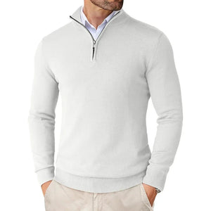 Autumn Men’s Zipper Sweater – Ultra-Thin Lightweight Jacket for Casual Street Style