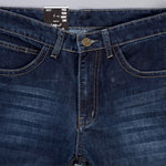 Men’s Straight Slim Jeans – Fall Winter Fashion, Stackable Straight Leg Denim Trousers